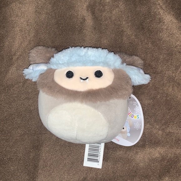 Squishmallows Other - Squishmallow Dray Yeti Gray Bigfoot Plush Stuffed Animal Toy New 4.5" Christmas